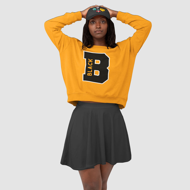 B is for Black Sweatshirt